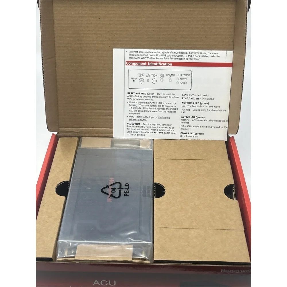 NEW Honeywell ACU Analog Converter Unit Coverts Analog Camera Signal To Digital